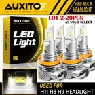 2-20X Auxito H11 Led Headlight Kit Low Bulb Super Bright White Error Free Q10 New. Price: $8.99.