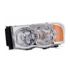 For Dodge Ram 1500 2002-2005 Headlight Driver Side Clear Lens Halogen Plastic New. Price: $223.84.