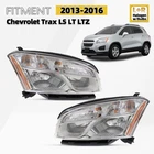 Halogen Headlight For 2013-2016 Chevrolet Trax Ls W/ Blub Driver+passenger Pair New. Price: $143.99.