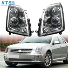 Headlight For Cadillac Sts 2005-2011 Halogen Black Housing Clear Lens Right+left New. Price: $414.80.