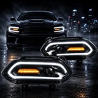 Headlights For 2015-2022 Dodge Charger Srt Gt Sxt Led Halo Projector Assembly New. Price: $228.79.