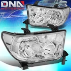 For 2008-2017 Sequoia Tundra Oe Style Front Driving Headlight Lamps Chrome Clear New. Price: $91.78.