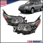 Left+right 2009-2013 Subaru Forester Halogen Headlights Headlamps Assembly New. Price: $107.47.
