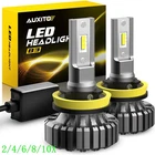 Auxito H11 Led Headlight High Low Beam Super Bright 6500K White 2/4X New. Price: $115.89.