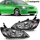 For Honda Civic 2004-2005 Clear Lens Headlights Assembly Pair Front Left+right New. Price: $82.99.