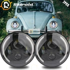 Pair 7" 85W Led Headlights&hi-low Beam Drl Headlamp For 1967-1979 Vw Beetle New. Price: $40.95.
