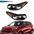 Left&right Side Headlight Black Headlamp W/led Drl For Kia Sportage 2017-2022 New. Price: $154.09.