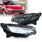 Vland Full Led Reflector Headlights For 2016-2021 Honda Civic W/start-animation New. Price: $394.99.