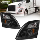 For 2004-2017 Volvo Vnl Vnx Black Led Headlight Assembly Pair Left&right Side New. Price: $359.99.