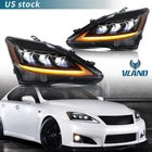 Vland Led Projector Headlights For Lexus IS250 IS350 IS200D 2006-2014 2012 New. Price: $359.99.