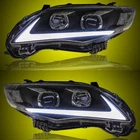 2PCS Led Projector Headlights Assembly Front Lamps For 2011-2013 Toyota Corolla New. Price: $256.49.