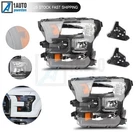Headlights Assembly Headlamp Pair Front 2015-2017 Ford F-150 3.5L 5.0L 2.7L New. Price: $106.49.