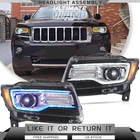 Vland Led Projector Chrome Headlight For 11-13 Jeep Grand Cherokee W/sequential New. Price: $309.60.