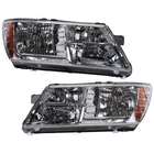 Pair Of Headlight Assemblies Fits 2009-2020 Dodge Journey Lh Rh Clear Lens Abs New. Price: $137.46.
