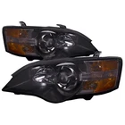 Headlights Halogen Set Black Performance Lens 05-07 Subaru Legacy & Outback New. Price: $179.24.