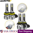 Auxito 9005 + H11 Combo Led Headlight 100W 40000LM High/low Beam 6500K Bulbs Kit New. Price: $251.74.