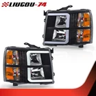 Fit For 2007-2013 Chevy Silverado Led Drl Tube Headlights Headlamps Left+right New. Price: $122.99.