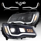 Vland Black Headlights W/led Drl For 2011-2023 Chrysler 300 W/start-up Animation New. Price: $337.49.