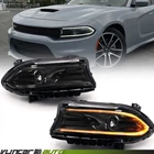 Set For 2022-2025 Dodge Charger Halogen Switchback Led Drl Headlights Headlamps New. Price: $269.99.