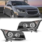 For 2011-2015 Chevy Cruze Headlights Led Strip Drl Bar Black Projector Headlamps New. Price: $229.99.
