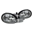 Headlight Set For Dodge Neon 2001 Lh Right Front Factory Halogen 114-00598BR New. Price: $128.43.