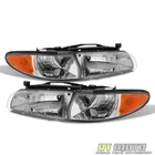 97-03 Pontiac Grand Prix Replacement Headlights W/ Corner Signal Left+right New. Price: $71.99.