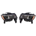For Jeep Grand Cherokee 2017 18 2019 Headlight Driver Passenger Side Pair Dot New. Price: $325.54.