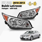 For 2010-2013 Buick Lacrosse Halogen Headlights With Bulb Driver &passenger Pair New. Price: $239.99.