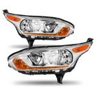2014-2018 Ford Transit Connect Xlt Titanium Chrome Headlights Assembly Pair New. Price: $275.99.