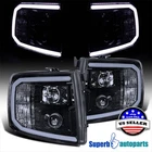 Fits 2007-2014 Silverado 1500 2500 3500 Black Smoke Projector Headlights New. Price: $212.78.