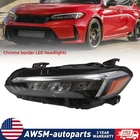 For Honda Civic Sport Touring 2022-2025 Driver Side Headlight Clear Led Left New. Price: $146.99.