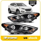Pair Headlamp Headlight Assembly For 2016-2018 Hyundai Tucson Left+right W/bulbs New. Price: $279.99.