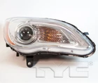 Tyc Nsf Right Passenger Side Headlight For Chrysler 200 2011-2014 Models New. Price: $202.40.