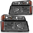 For 2004-2012 Gmc Canyon Headlights Assembly Pair Left + Right Sides Headlamps New. Price: $97.99.