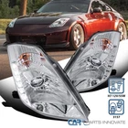 Fits 03-05 350Z Z33 Fairlady Clear "hid" Led Strip Projector Headlights New. Price: $238.95.