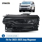 For 2022-2025 Jeep Wagoneer Full Led Black Headlight W/ Bulb Left Driver Side New. Price: $349.52.