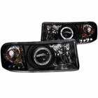 Anzo For Dodge Ram 1500 1994-2001 Projector Headlights W/ Halo Black New. Price: $418.33.