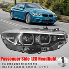 Fit 2018-2020 Bmw F32 F36 63117478156 Right Passenger Full Led Headlight W/o Afs New. Price: $749.00.