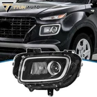 Halogen Headlight For 2020-2025 Hyundai Venue Chrome Left Driver Lh W/o Drl New. Price: $109.15.