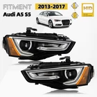 Hid/xenon Headlight For 2013-2017 Audi A5 S5 W/o Afs Bulb Left+right Pair New. Price: $441.99.