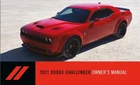 2021 Dodge Challenger Owner's Manual New. Price: $60.00.