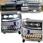 Vland Full Led Projector Headlights For 2016-18 Chevy Silverado 1500 W/animation New. Price: $699.99.
