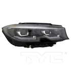 Tyc Right Led Headlight For Bmw 330I/330I Xdrive W/afs Black 2019-2022 Models New. Price: $1120.00.