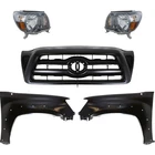 Headlights For 2005-2010 Toyota Tacoma Driver And Passenger Side Kit Lh Rh New. Price: $543.11.