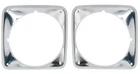Oer Headlamp/headlight Bezel Set For 1969-1972 Chevy Pickup Trucks New. Price: $69.98.