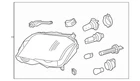 Genuine Mercedes-benz Lamp Unit 204-820-27-39 New. Price: $837.80.
