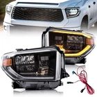 Vland Full Led Headlights For Toyota Tundra 2014-2021 W/sequential Turn Signlas New. Price: $390.00.