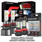 Chusyyray 9012+H11+7443 Combo 6PCS Led Headlight Fog Turn Signal Bulbs New. Price: $39.99.