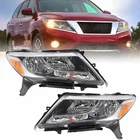 2X Halogen Headlights Assembly Headlamps Pair Fits 13-2016 Nissan Pathfinder 4DR New. Price: $129.98.