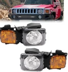 Hecasa Pair Headlight Assembly Compatible With 2006-2010 Hummer H3/09-10 H3T New. Price: $139.99.